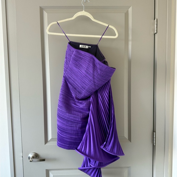 AMUR Kayleigh Dress in Royal Purple (Brand New) - Picture 6 of 10